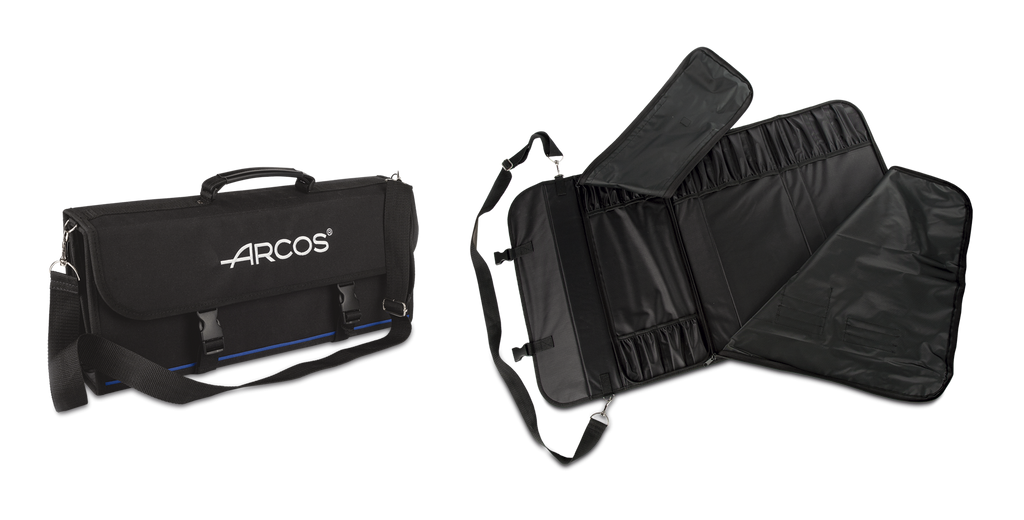Arcos  17 Piece Knife Roll Bag 520x920 mm.