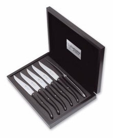 Laguiole En Aubrac Set of 6 Steak Knives Everyday Use Paperstone Stainless Steel Blade