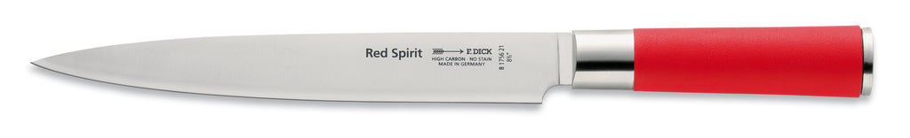F.DICK RED SPIRIT CARVING KNIFE, 21CM