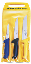 F.DICK ERGOGRIP KNIFE SET, 3PCS