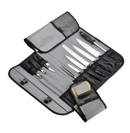 Giesser Knife bag, black, 13 pcs.