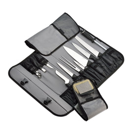 Giesser Knife bag, black, 14 pcs.