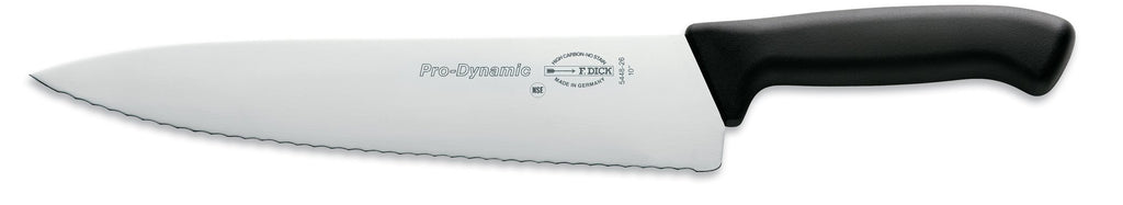 F.DICK PRO-DYNAMIC CHEF'S KNIFE, SERRATED EDGE, 26CM