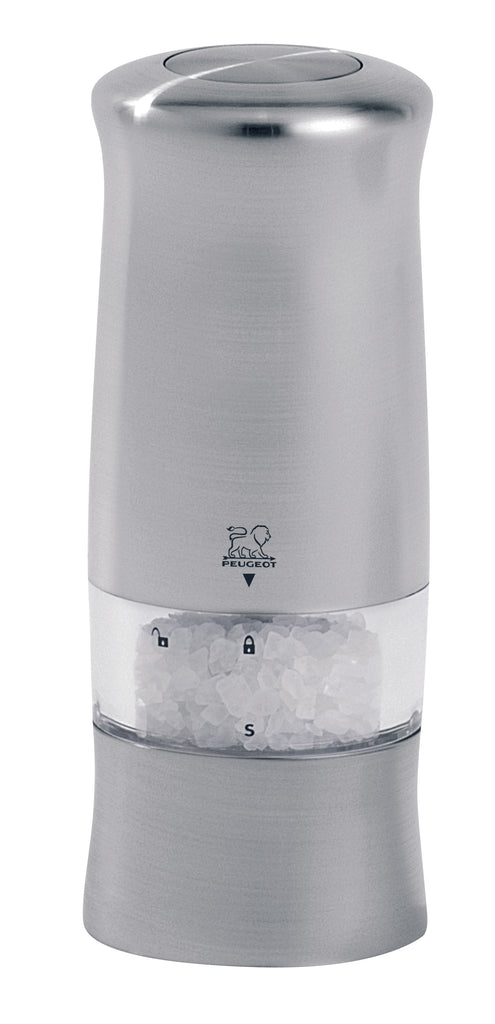 Peugeot Zeli  SALT MILL - INOX LOOK & FEEL - 14 cm