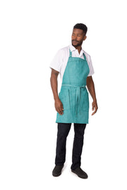 Chef Works Medford Bib Apron- Jade