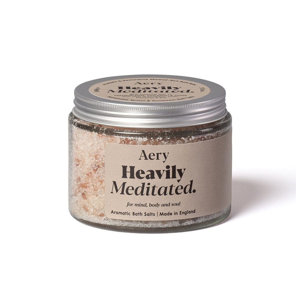 Aery Living Aromatherapy 500g Bath Salts - Heavily Meditated