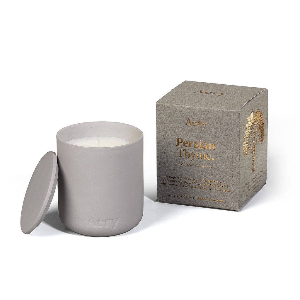 Aery Living Fernweh 280g Candle with Lid - Persian Thyme