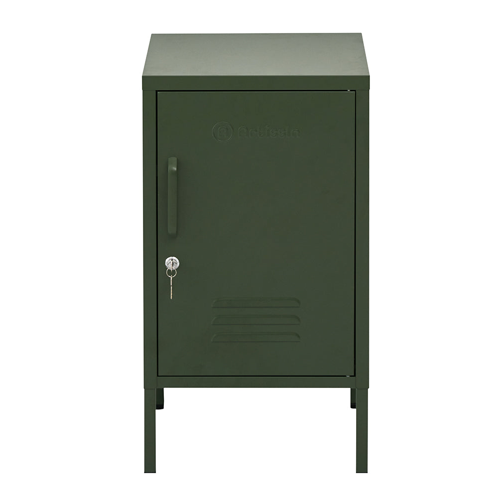 ArtissIn MINI Green Metal Bedside Cabinet – Stylish & Lockable | King of Knives e-store
