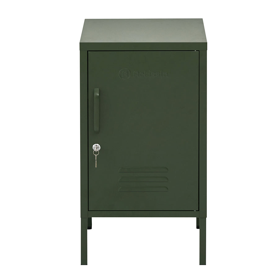 ArtissIn MINI Green Metal Bedside Cabinet – Stylish & Lockable | King of Knives e-store