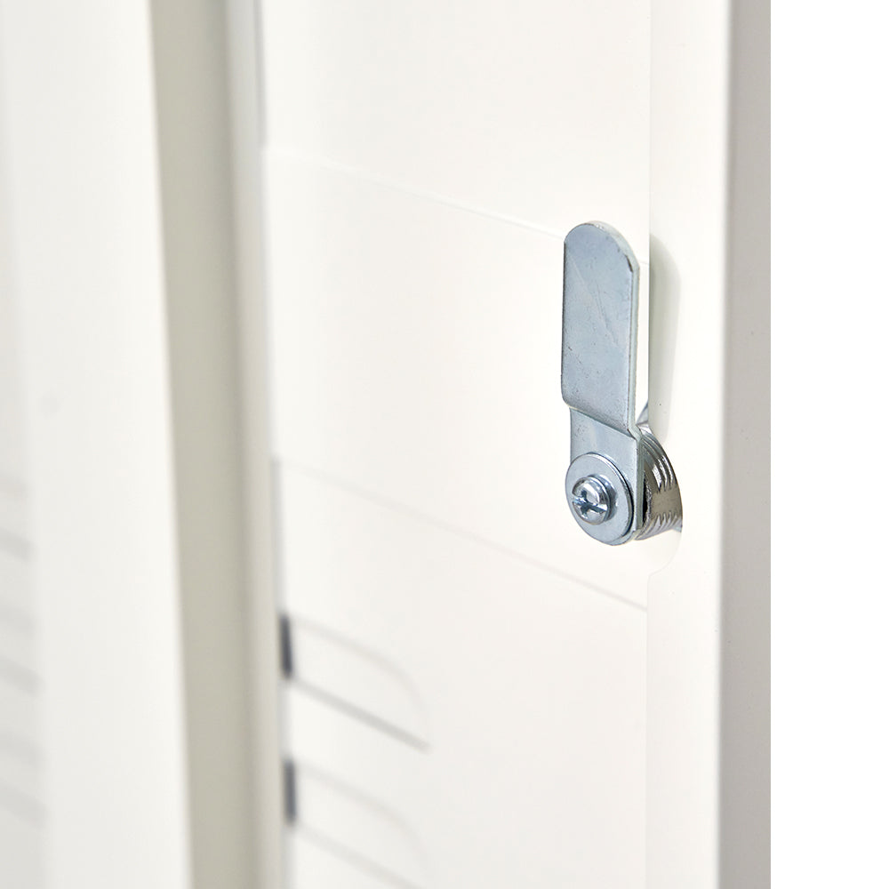 ArtissIn MINI White Bedside Metal Cabinet – Compact & Stylish Locker | King of Knives e-store