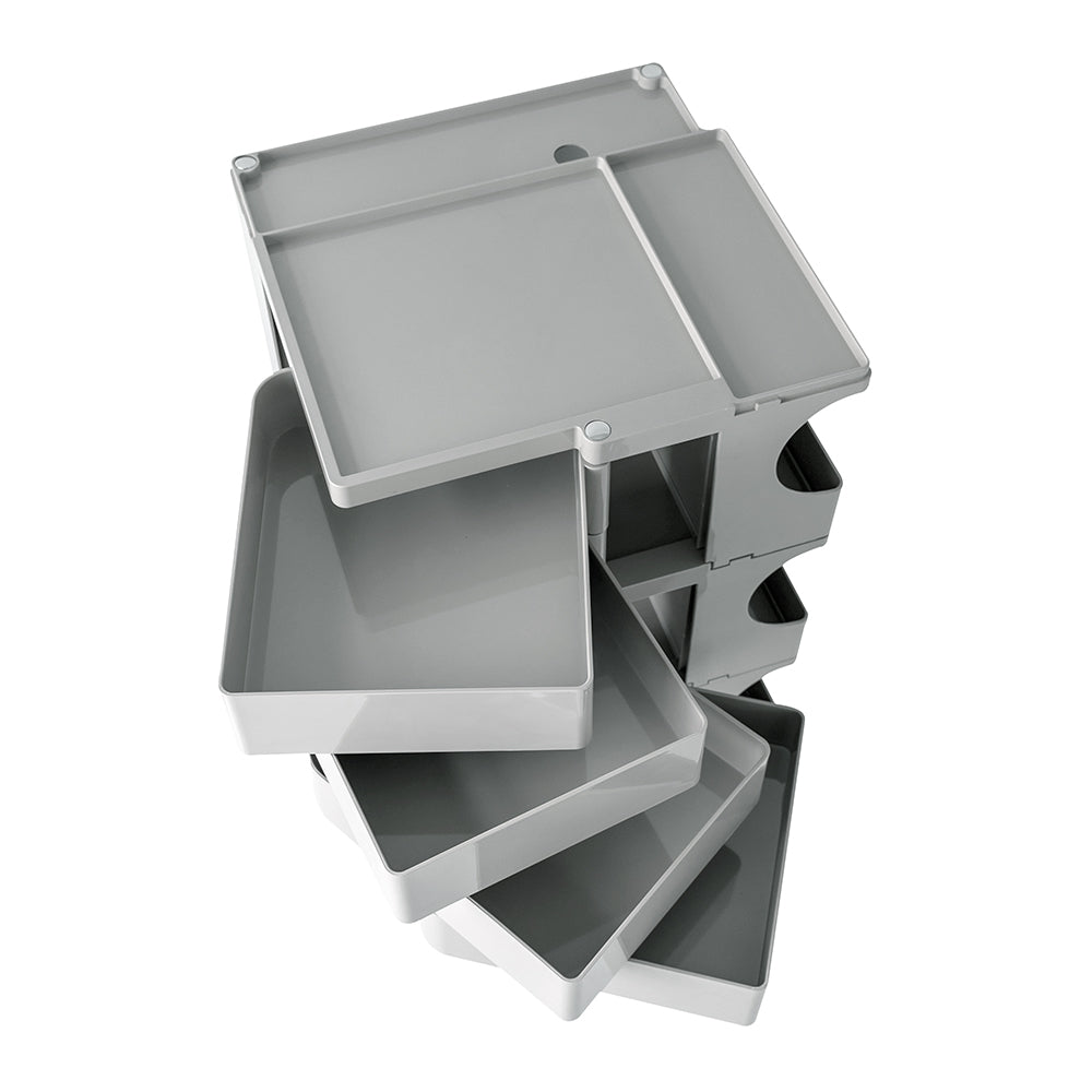 ArtissIn 5-Tier Boby Trolley Grey – Fold-Out Storage Organizer | King of Knives e-store