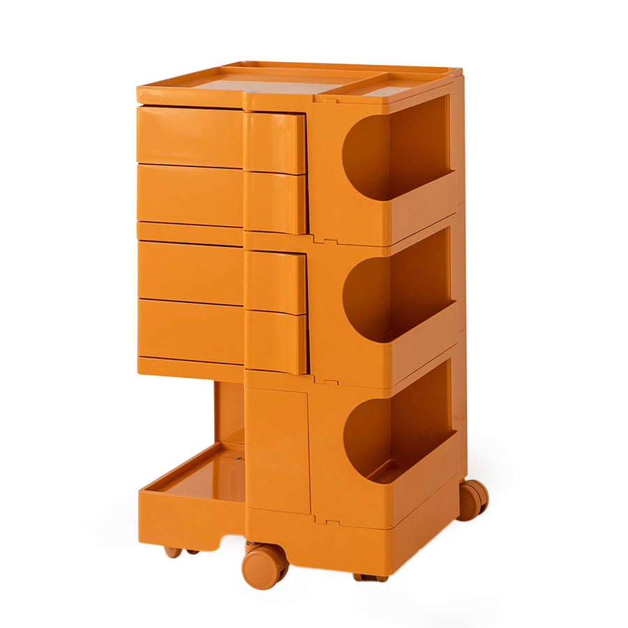 ArtissIn 5-Tier Replica Boby Trolley Orange – Stylish Storage Cart | King of Knives e-store