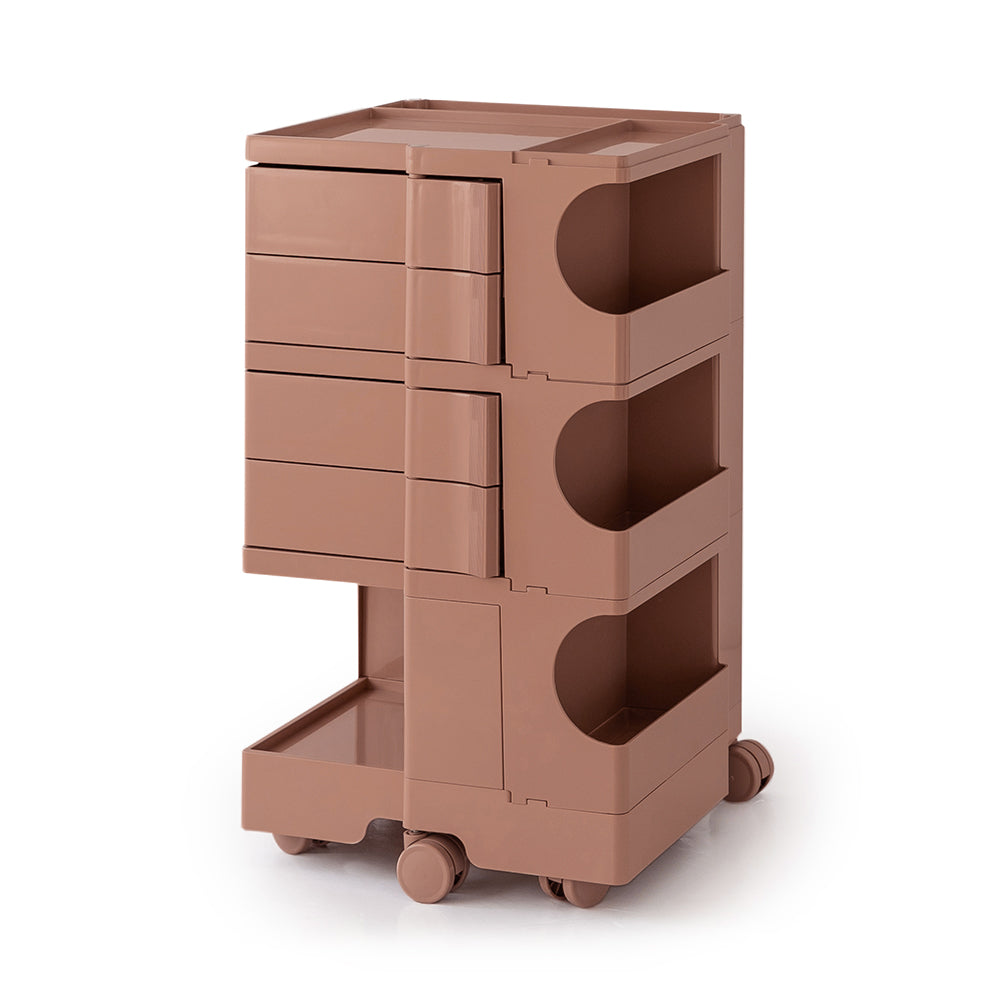 ArtissIn 5-Tier Boby Trolley Pink – Stylish Fold-Out Storage | King of Knives e-store