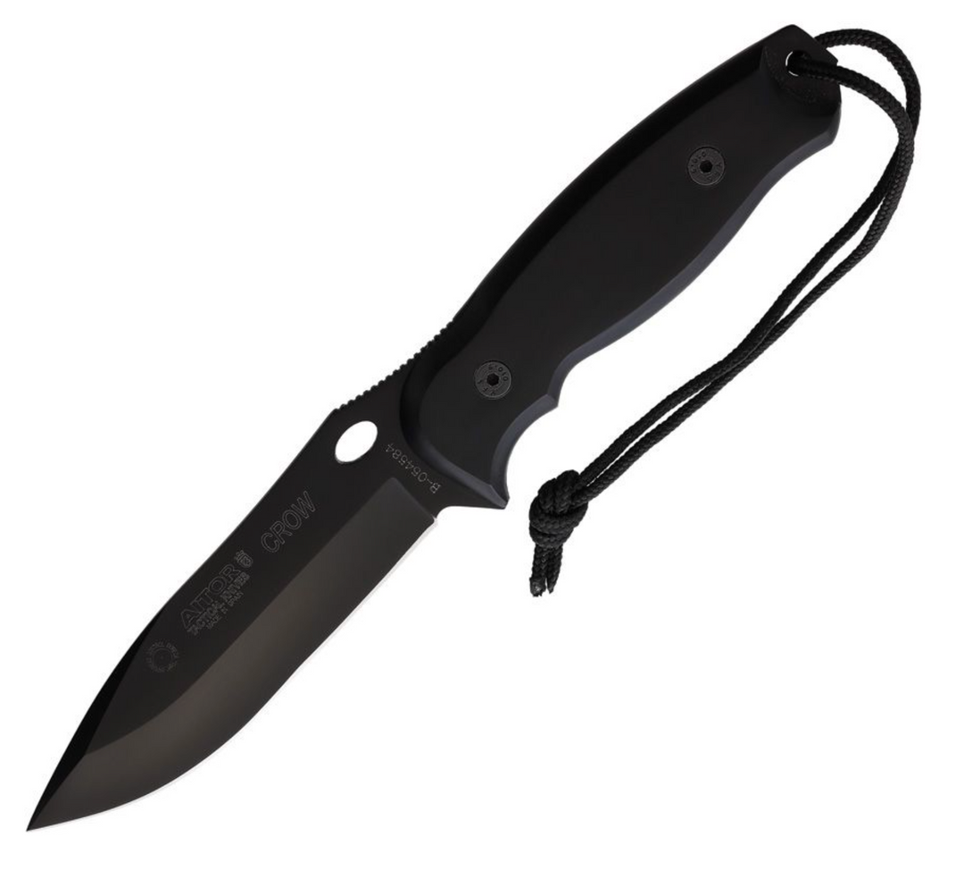 Aitor Crow Fixed Blade Black