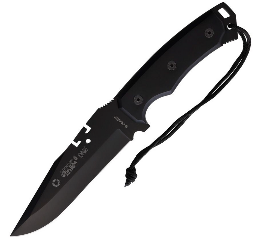Aitor One Fixed Blade Black
