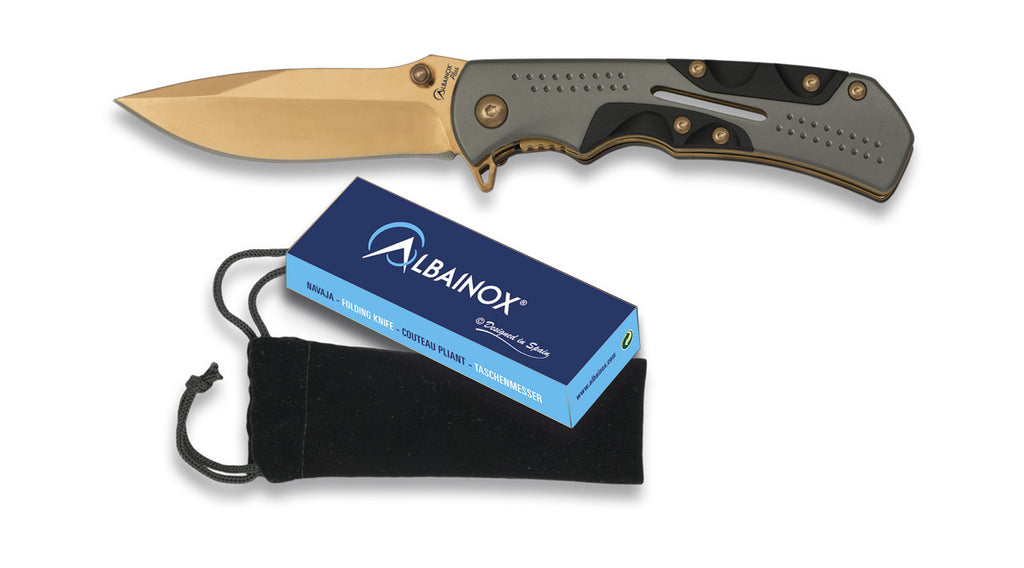Albainox Coloured S/S Blade 7.5cm G10 Handle | Sporting Knife | King of Knives Australia