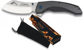 Tokisu folding, 10cm blade, G10 & carbon handle