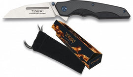 Tokisu folding, 9.5cm blade, G10 & carbon handle