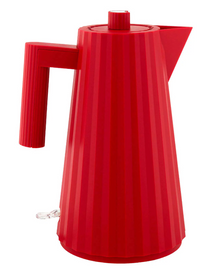 Alessi Plisse Electric Kettle Red | King Of Knives Australia