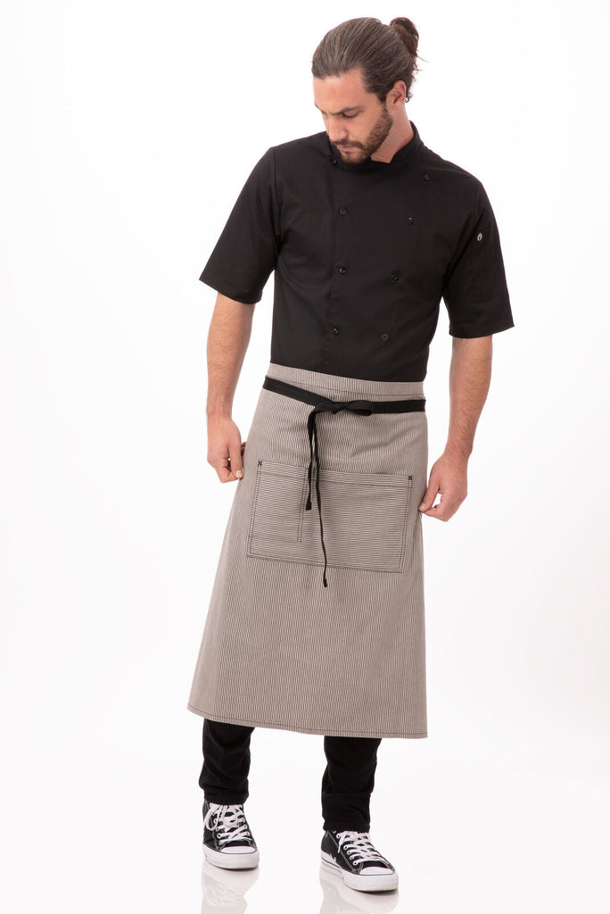 Chef Works Portland Bistro Apron- Black