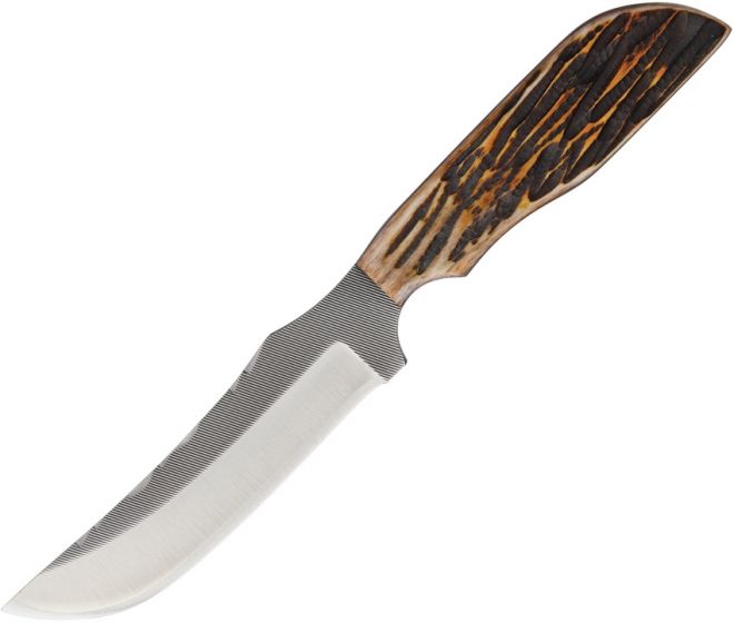 Anza Fixed Blade Amber Bone