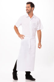 Chef Works Bar Apron- White