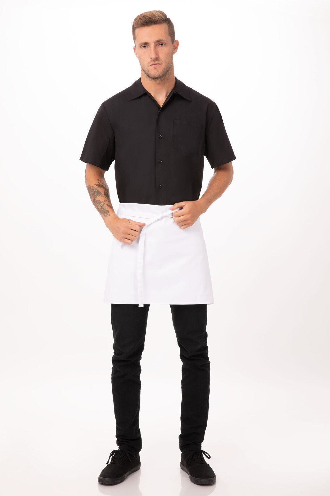 Chef Works Four-Way Apron- White