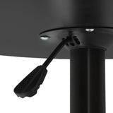 Artiss Bar Table Kitchen Tables Swivel Round Metal Black