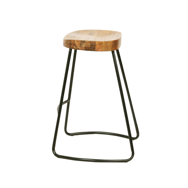 Artiss 4× 65cm Tractor Wooden Bar Stools – Industrial Style Seating | King of Knives e-store