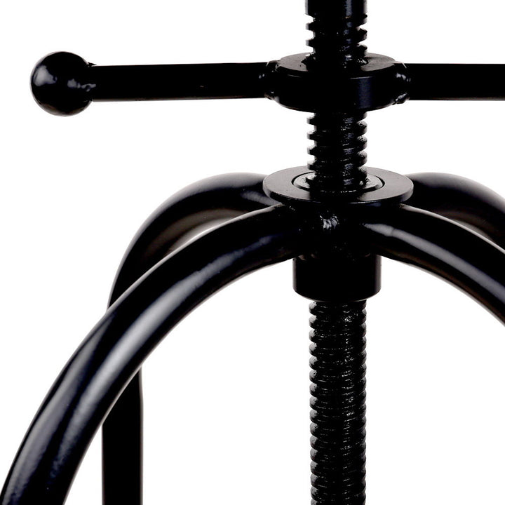 Artiss 2x Adjustable Wood Bar Stools with Swivel Seats | King of Knives e-store