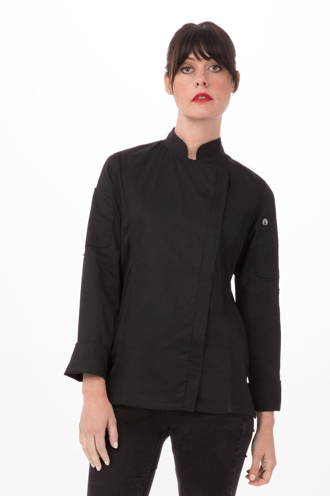Chefs Works Hartford Chef Jacket- Black