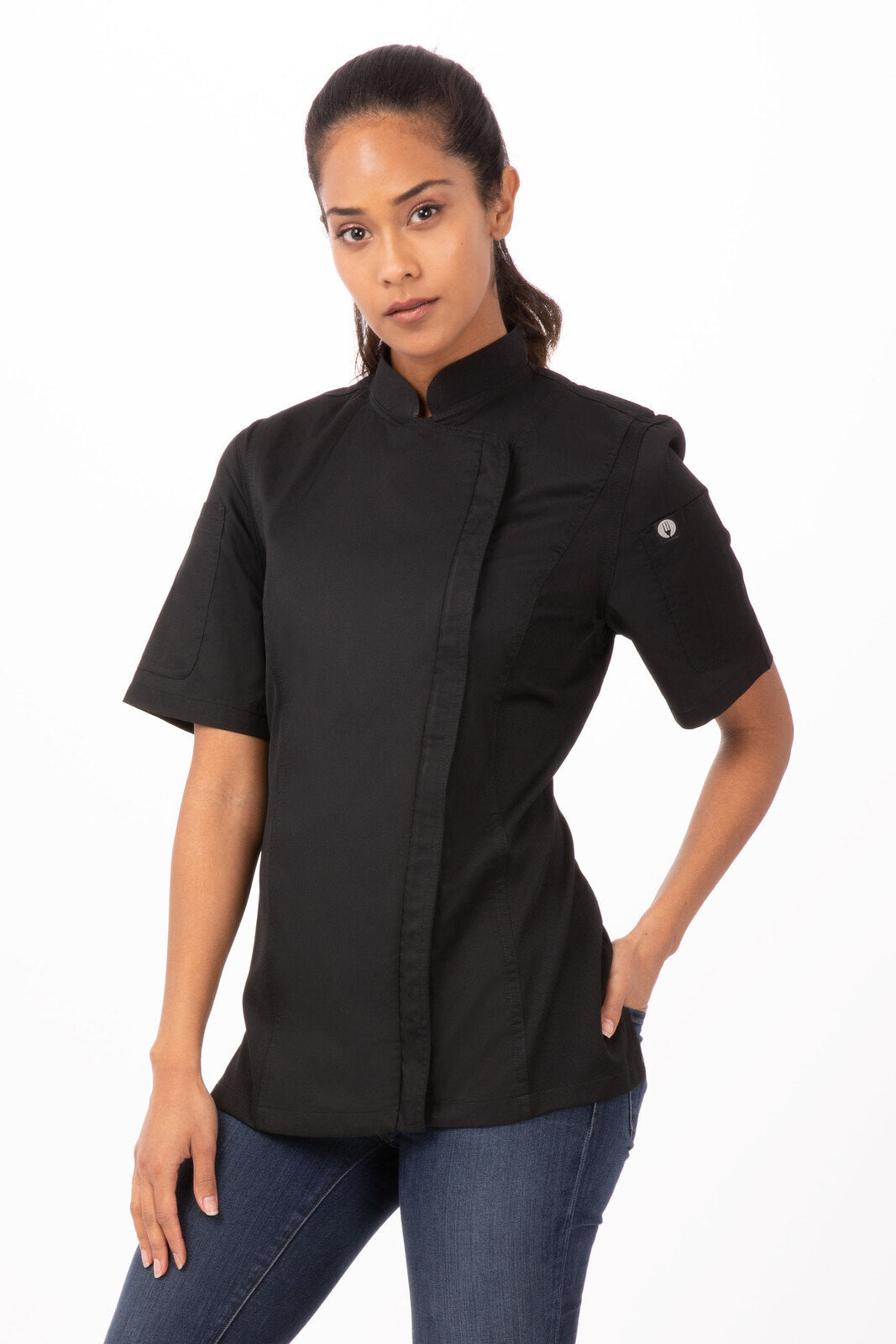 Chef Works Springfield Chef Jacket- Black