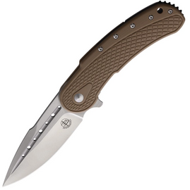 Begg Knives Bodega Framelock Tan