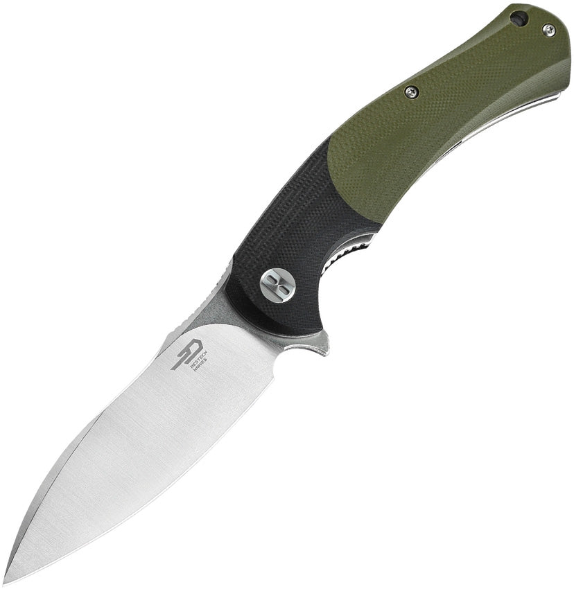 Bestech Knives Penguin Linerlock Green