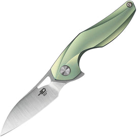 Bestech Knives The Reticulan Framelock Green