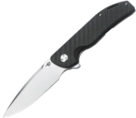 Bestech Knives Bison Framelock Black CF