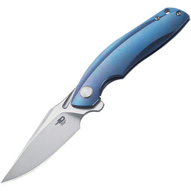 Bestech Knives Ghost Framelock Ti Blue