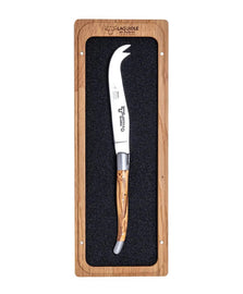 Laguiole En Aubrac Forged Cheese Knife - Olive Wood