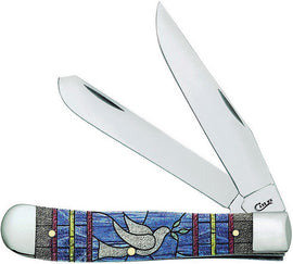 Case Cutlery Trapper Stained Glass Dove