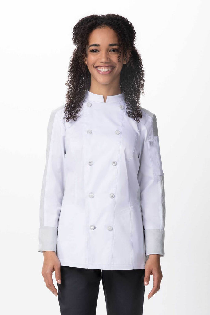 Chef Works Womens Mojave Chef Jacket- White