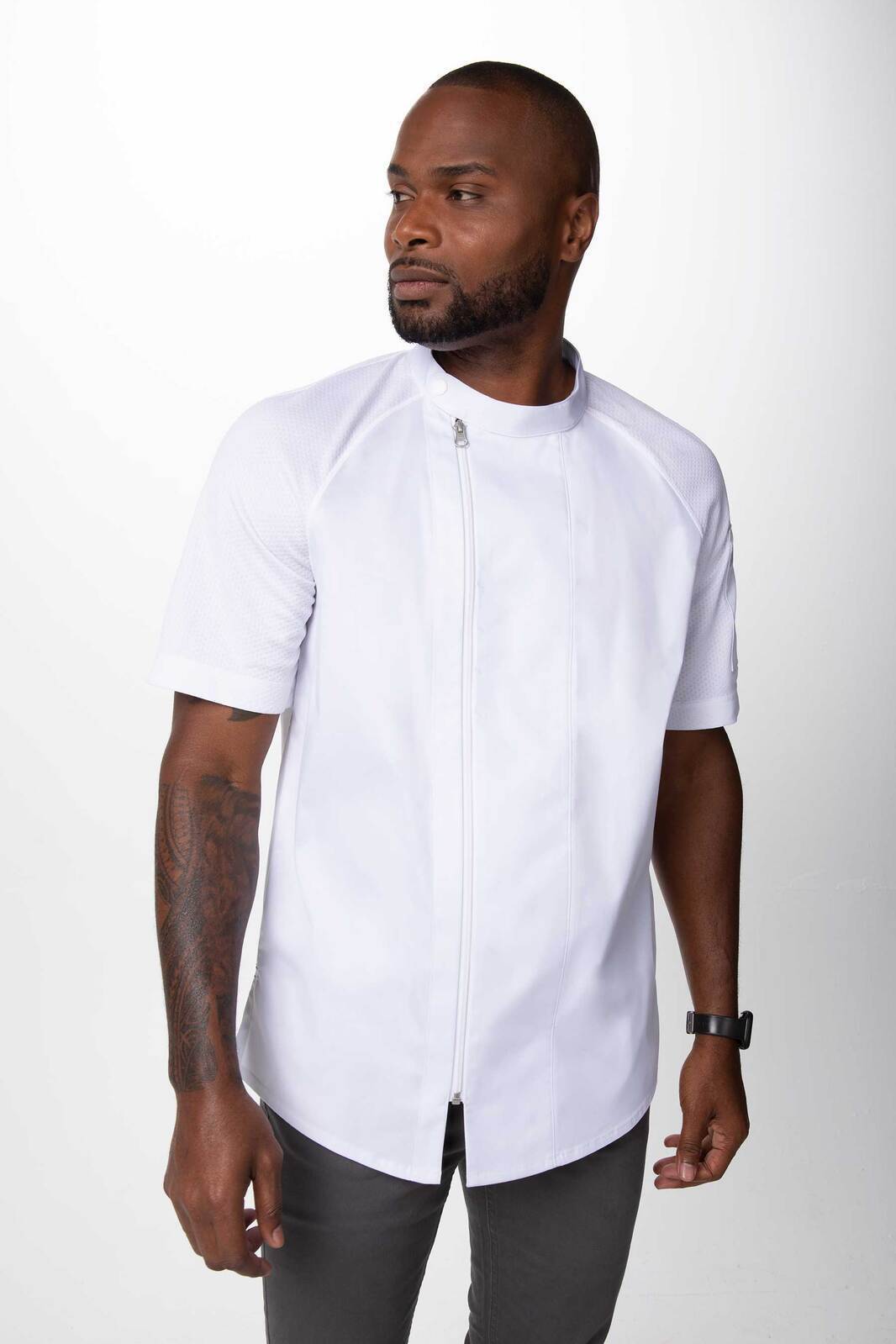 Chef Works Varkala Chef Jacket- White
