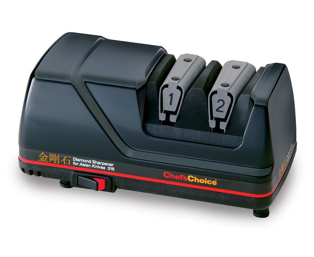 CHEFS CHOICE  MODLE 316 ELECT SHARP ASIAN KNIVES