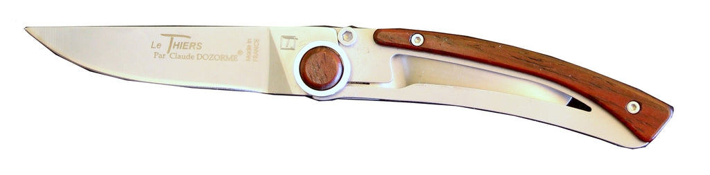 Claude Dozorme Thiers liner lock , 9cm s/s, rosewood handle