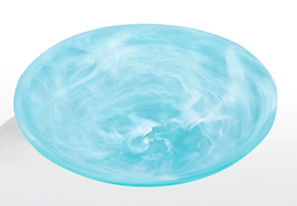 Nashi Everyday Large Bowl - Aqua Swirl
