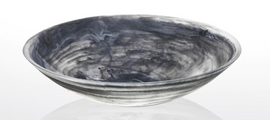 Nashi Everyday Medium Bowl - Black Swirl