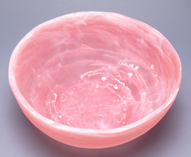 Nashi Classic Wave Bowl Medium - Pink Swirl