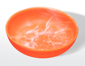 Nashi Signature Round Bowl Medium - Apricot Swirl