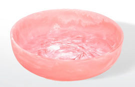 Nashi Signature Round Bowl Medium - Pink Swirl