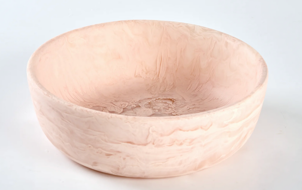 Nashi Signature Round Bowl Small - Blush Swirl