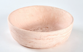 Nashi Signature Round Bowl Small - Blush Swirl